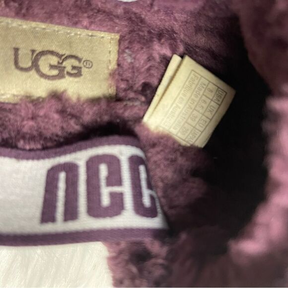 Ugg Australia Fluff Yeah Slide Purple three shades of blue Size8 - Picture 7 of 10